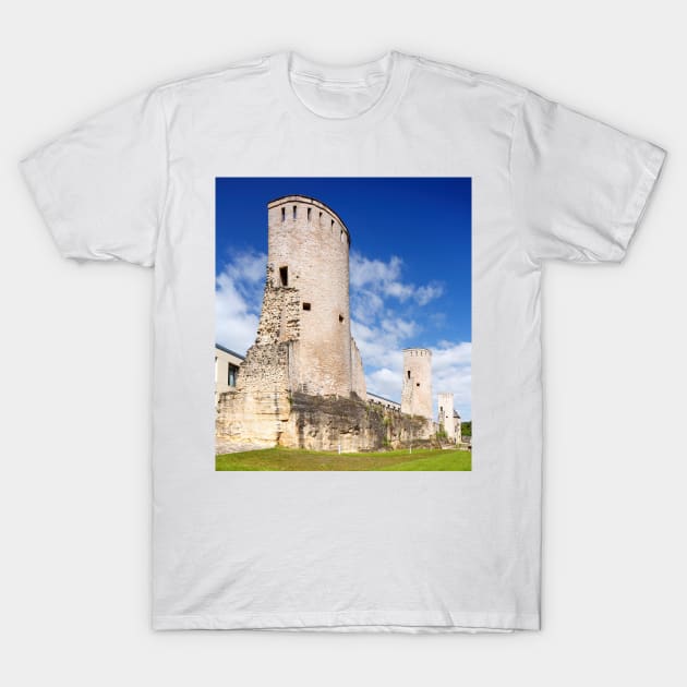 Three Towers; Luxembourg; T-Shirt by Kruegerfoto